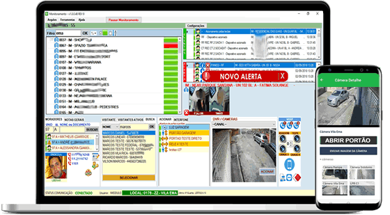 Sistema Portaria remota